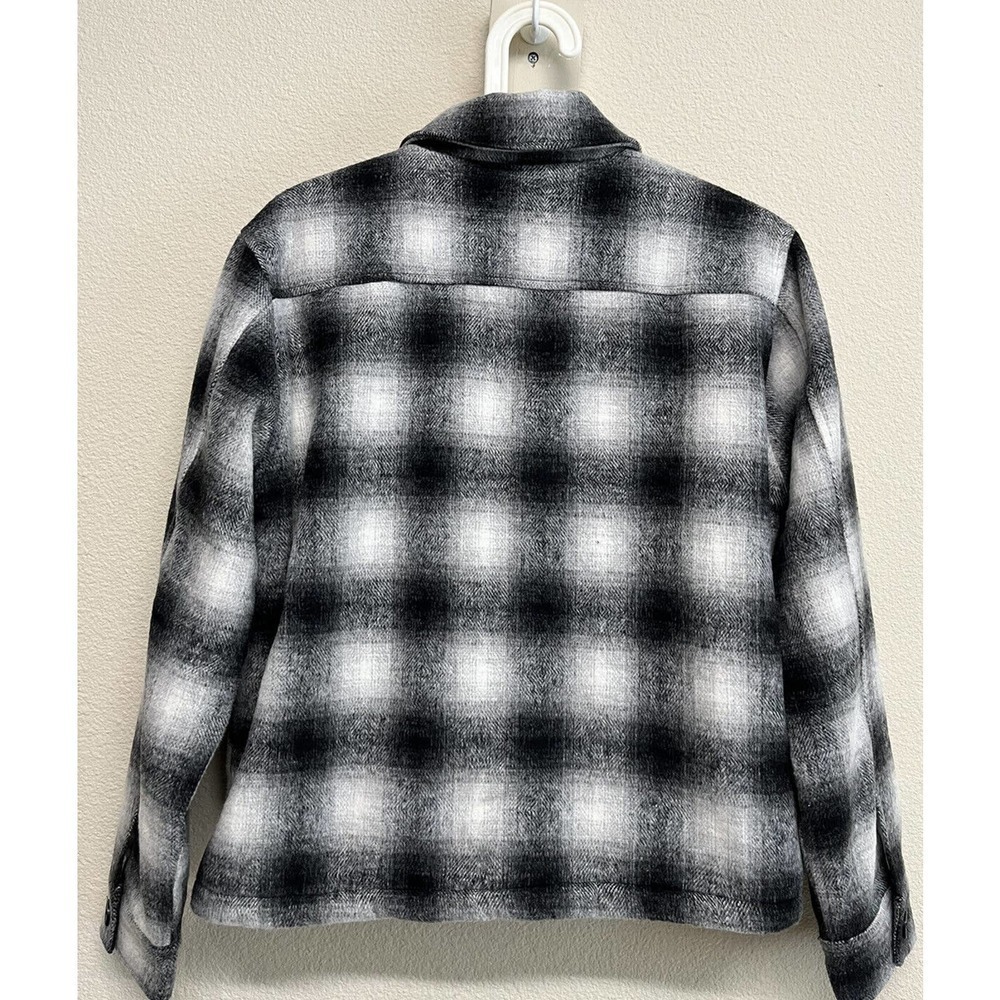 Mod Ref The Andy Jacket Sherpa Lined In Black Pla… - image 5